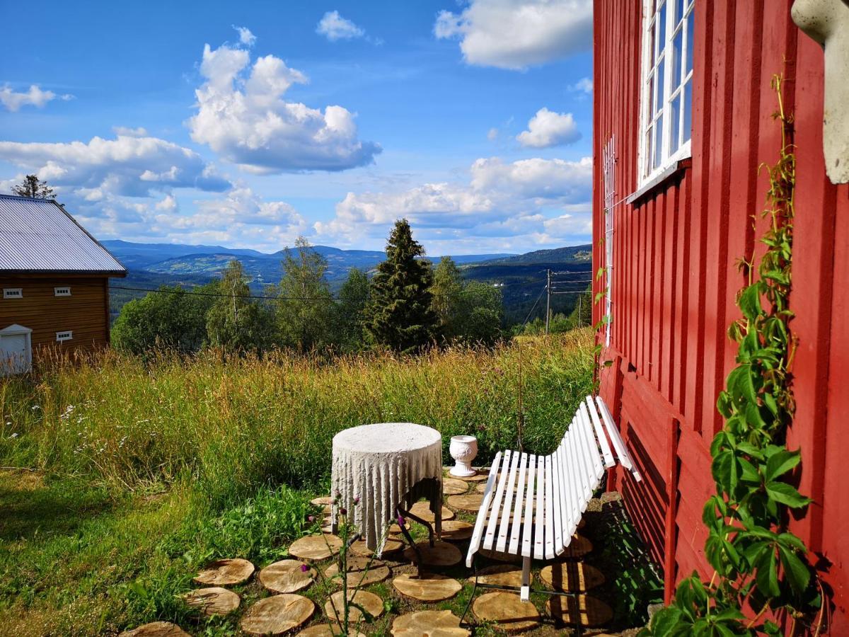 Haugtun Gardspensjonat Og Leiligheter Nordre Land Buitenkant foto